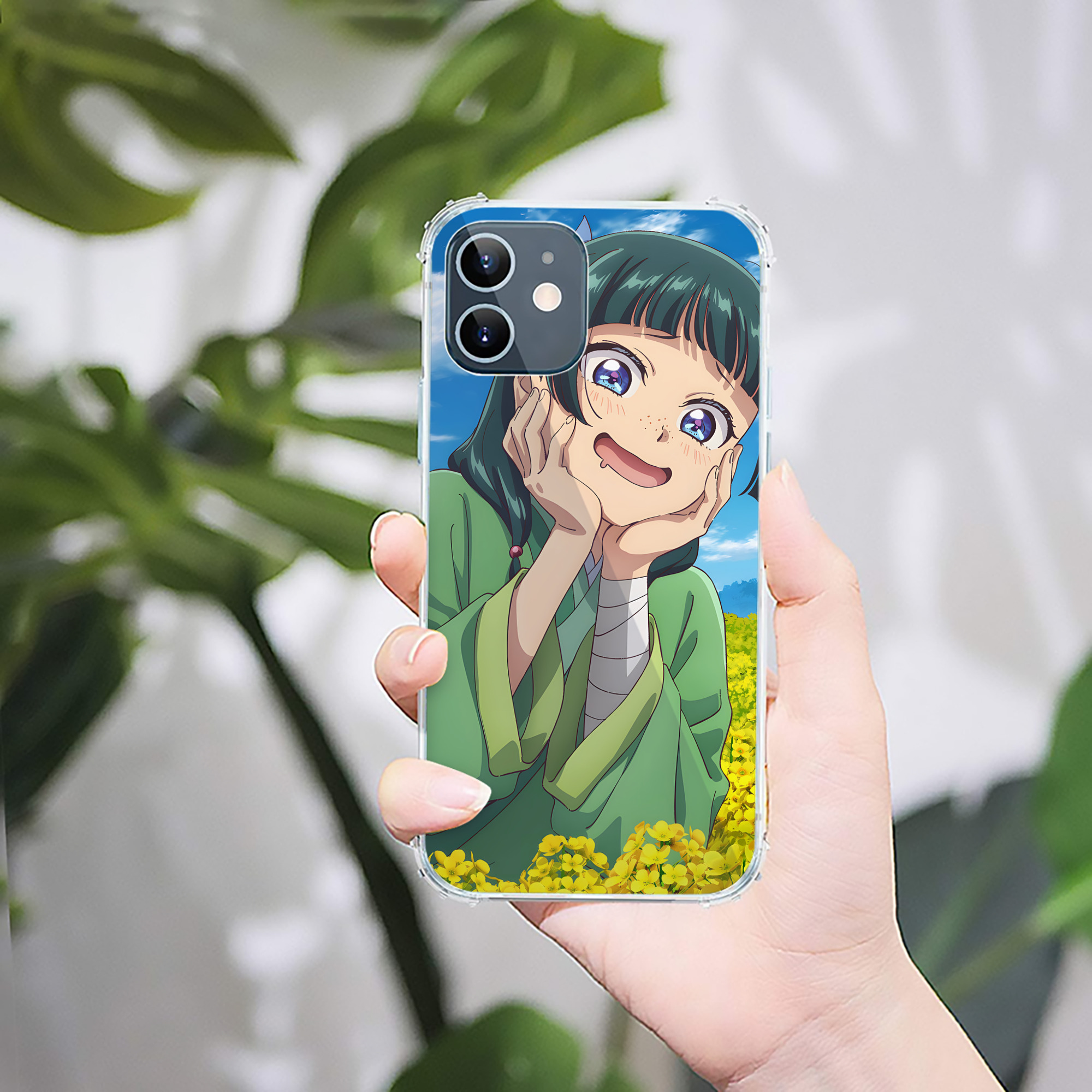 （画像用） 薬屋のひとりごと The Apothecary Diaries 【iPhone 12シリーズ対応】透明スマホケース（クリアソフトケース）